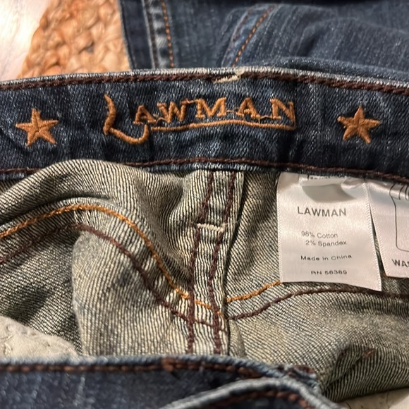 New without tags lawman boot cut jeans 13/14 no distress - Picture 6 of 7